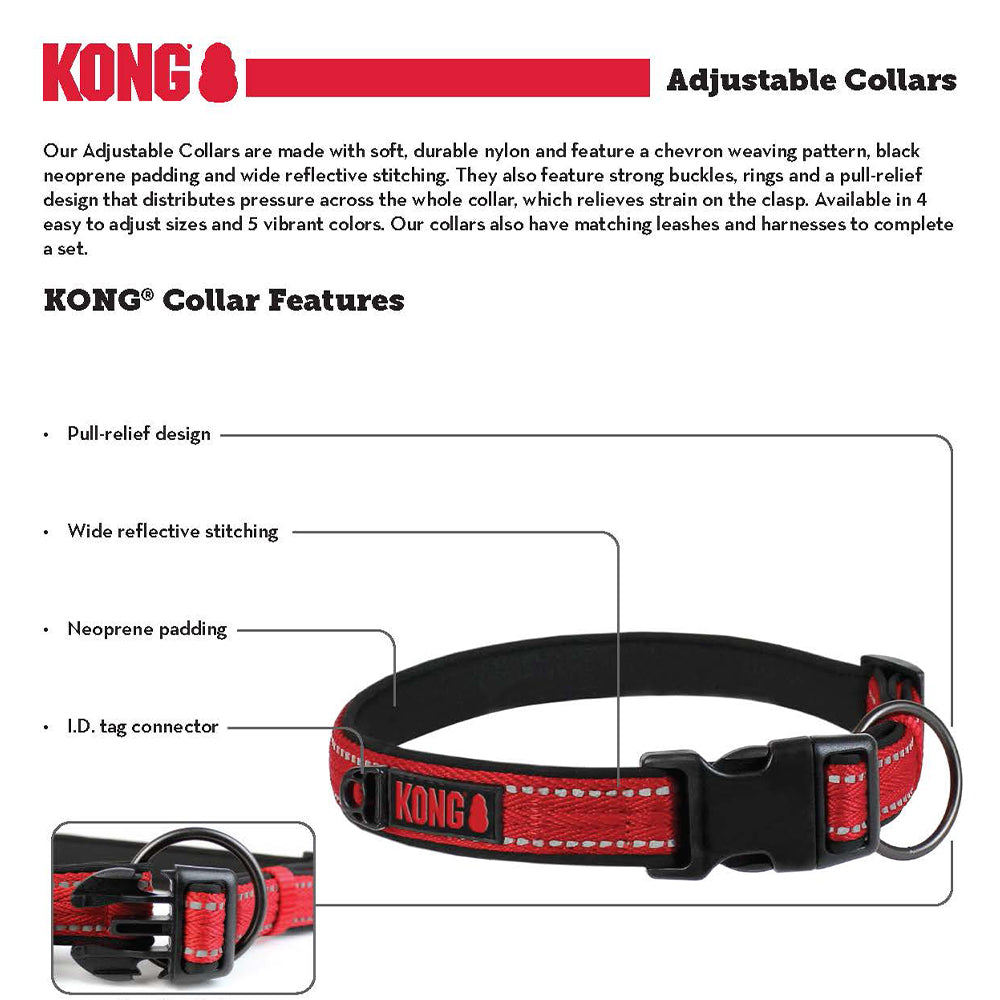 KONG Nylon Grey Collars