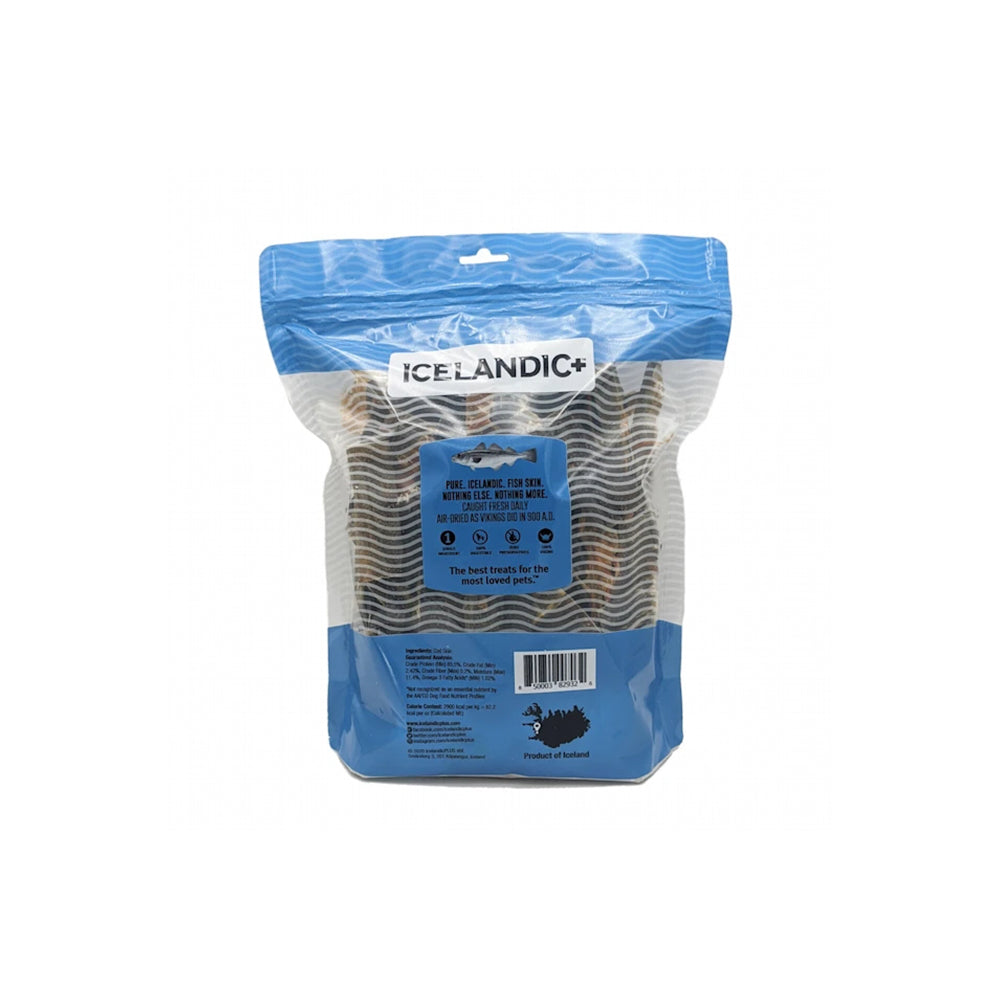 ICELANDIC+ Cod Skin Pieces Sticks Dog Treat 227g