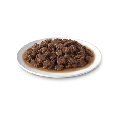 DINE Cuts In Gravy With Beef & Liver Cat Wet Food 14x85g