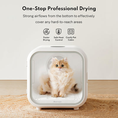 HOMERUN Drybo Fully Automatic Pet Drying Box with Fresh Warm Air System
