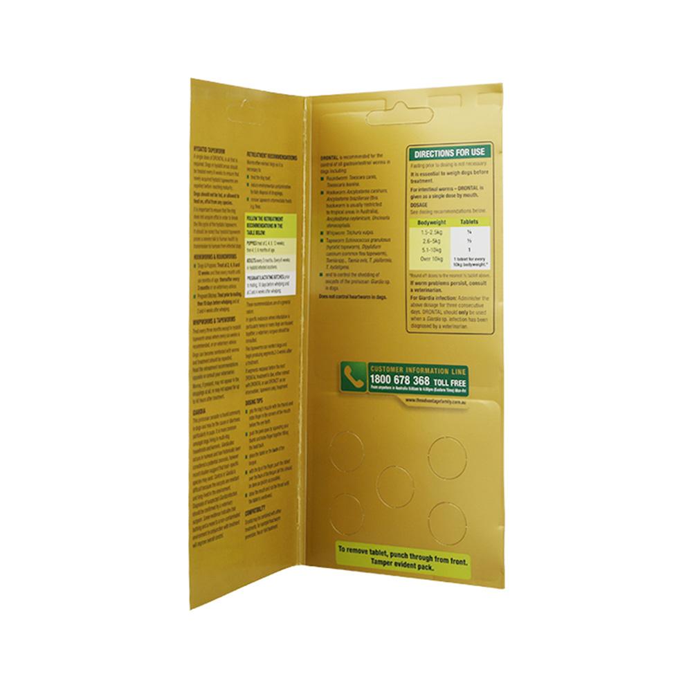 DRONTAL Dog Deworming Chews 5pcs (10kg)