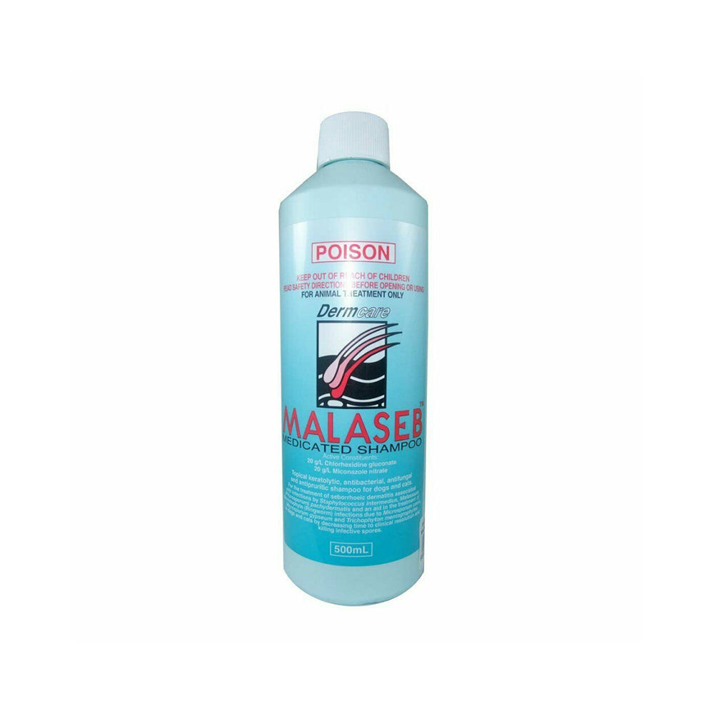 MALASEB Medicated Cat & Dog Grooming Shampoo 500ml