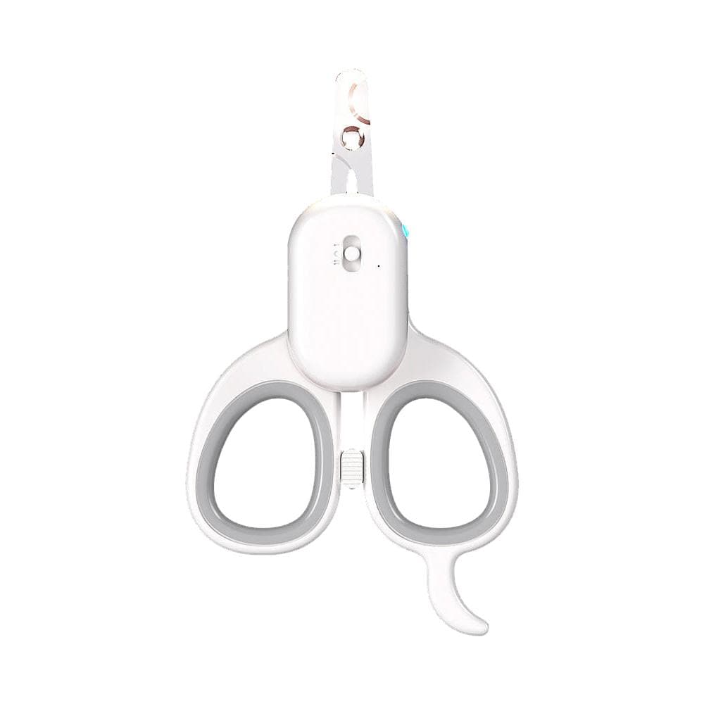 PAKEWAY Grey Cat Nail Clipper with LED