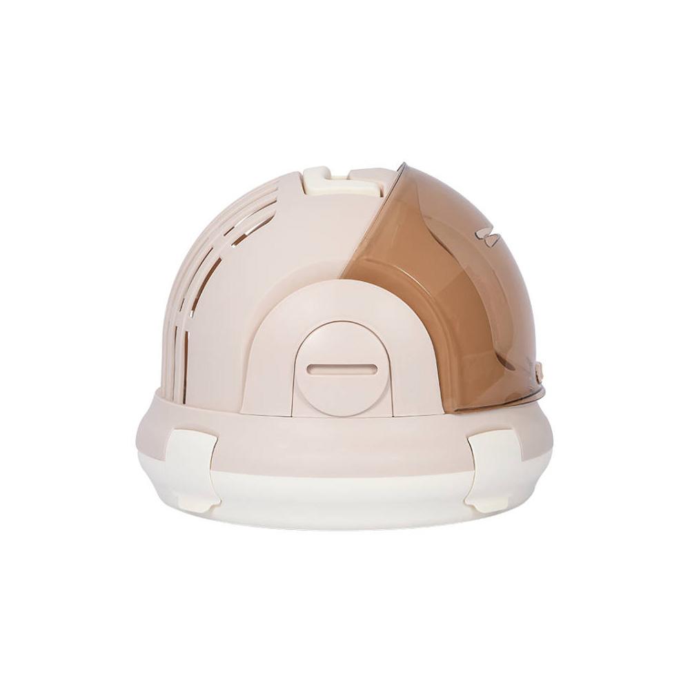 PAKEWAY Champagne Gold Astronaut Travel Pet Carrier