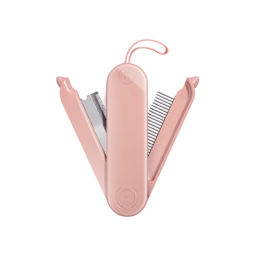 PAKEWAY Pink Shadow Pet Comb