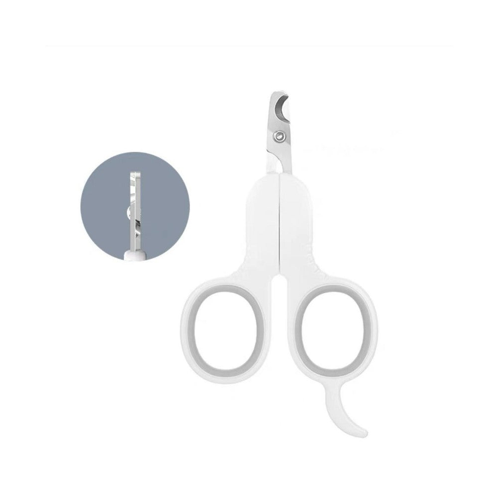 PAKEWAY Q Series Grey Cat Nail Cilpper with Flat Head