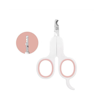 PAKEWAY Q Series Pink Cat Nail Cilpper with Flat Head