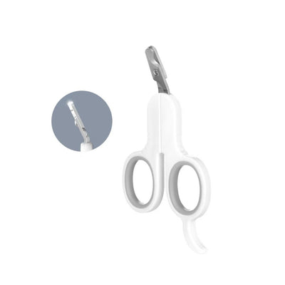 PAKEWAY Q Series Grey Cat Nail Cilpper with Bent Head