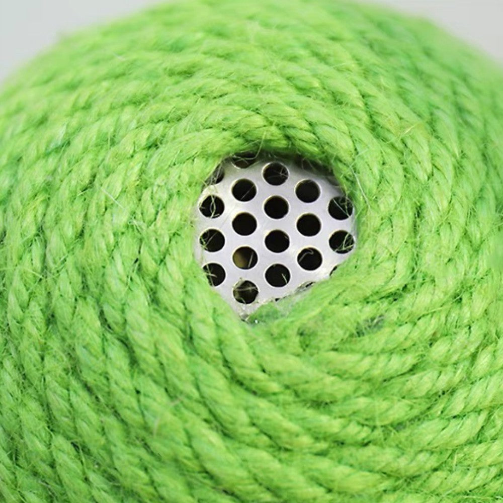 HANHANLE Catnip Sisal Ball Cat Toy