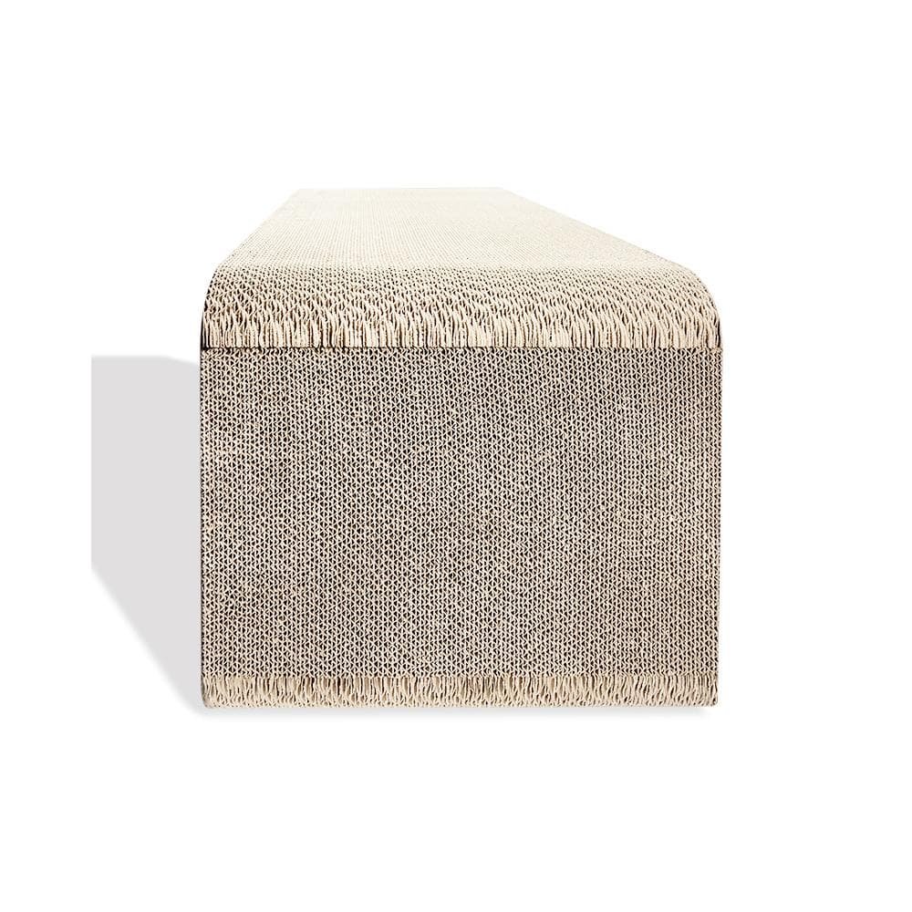 TINKLY LIFE White Tuna Can Cat Scratcher