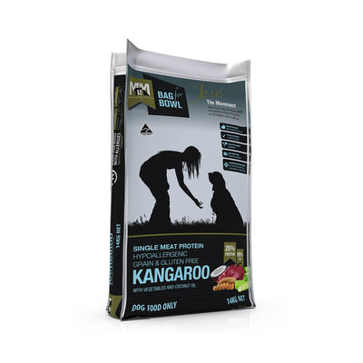 MEALS FOR MUTTS Kangaroo Grain & Gluten Free Dry Dog Food for Adult Dogs 14kg