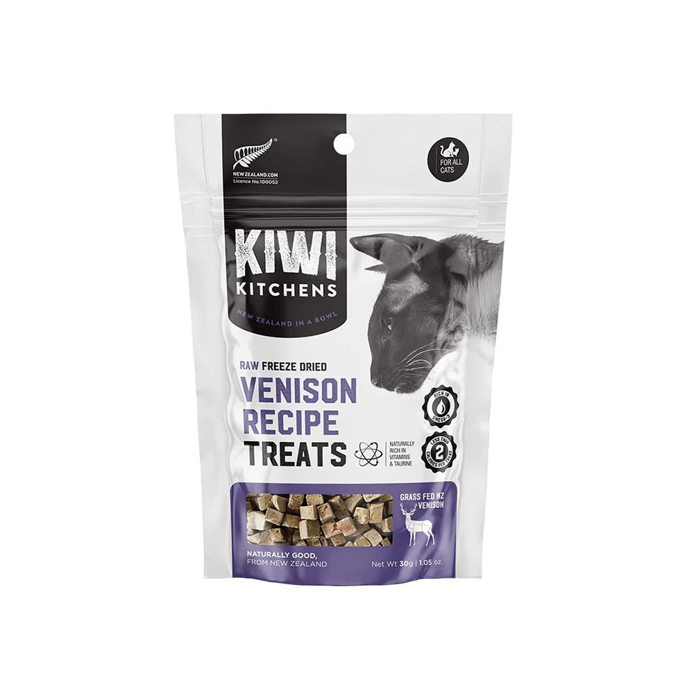 KIWI KITCHENS Venison Freeze Dried Cat Treats 30g