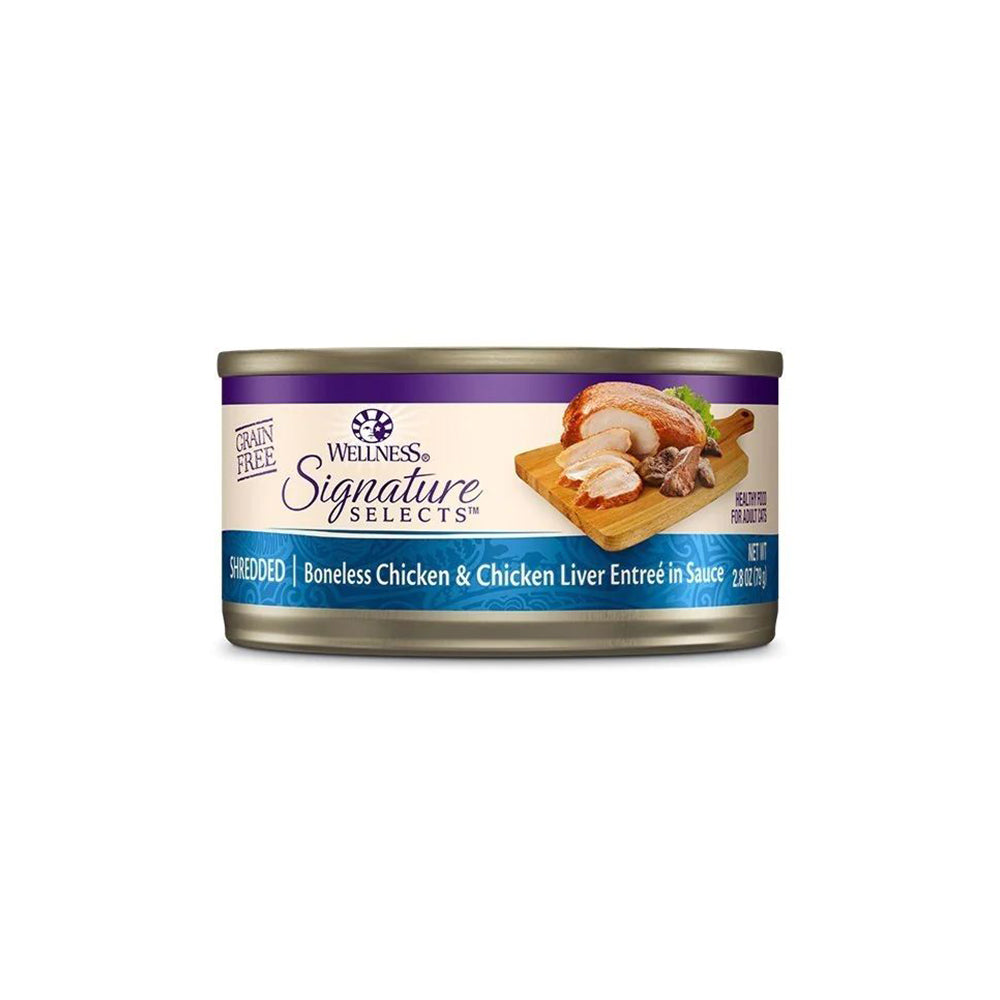 WELLNESS Core Signature Selects Chicken & Chicken Liver Wet Cat Food