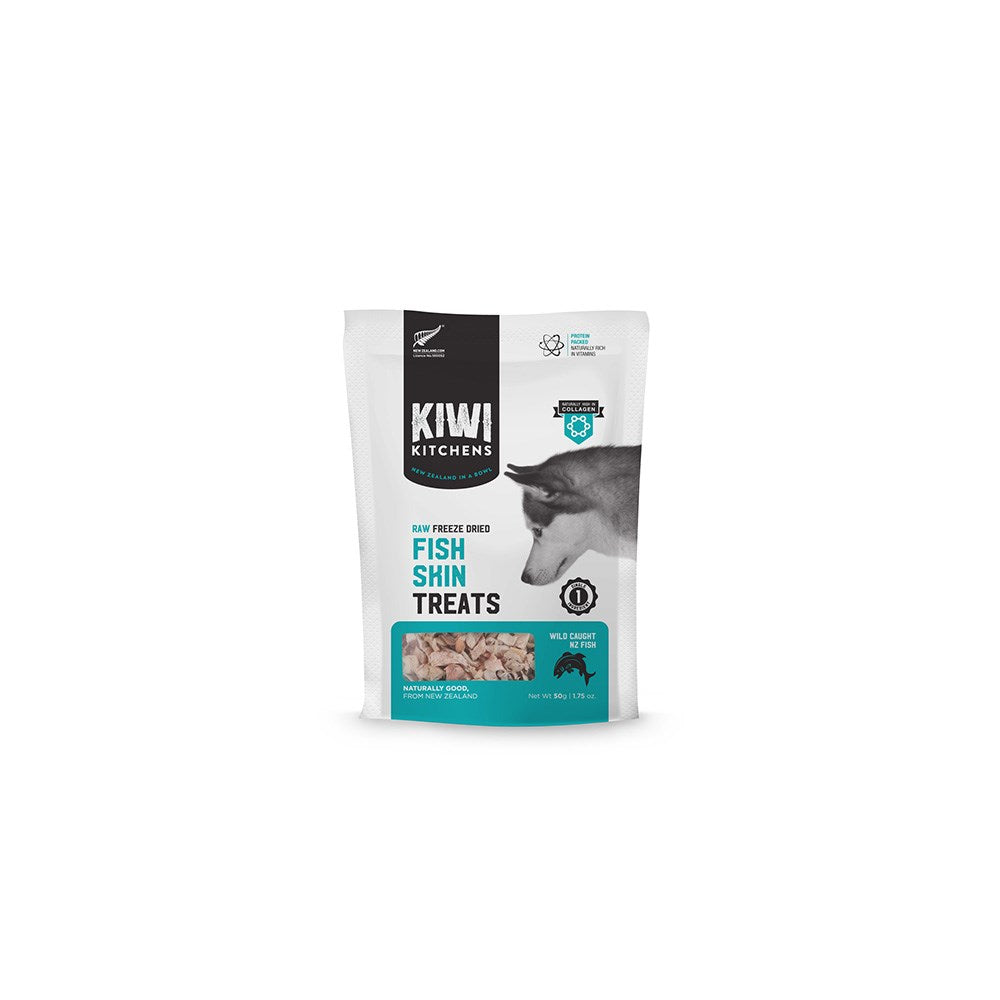 KIWI KITCHENS Fish Skin Freeze Dried Dog Treats 50g