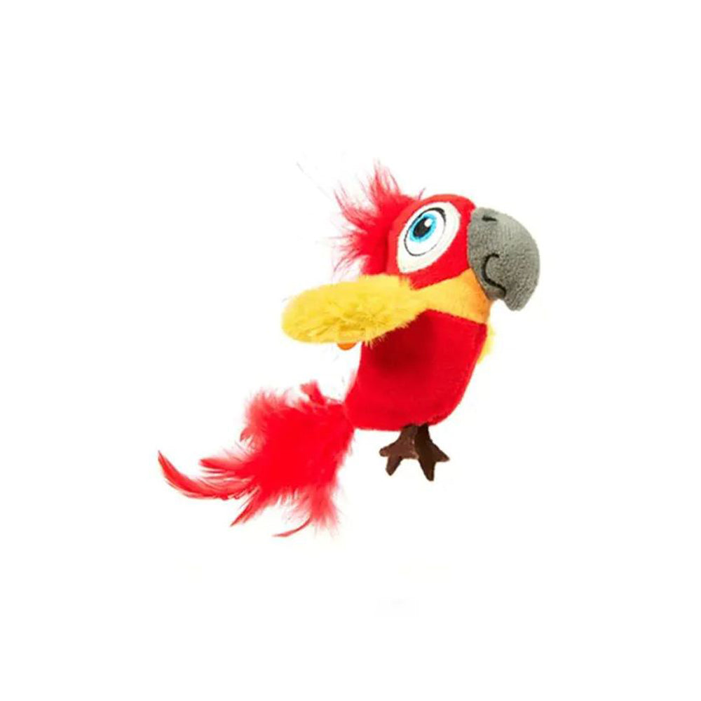 FOFOS Chirping Bird Parrot With USA Catnip Balls Interactive Cat Toy