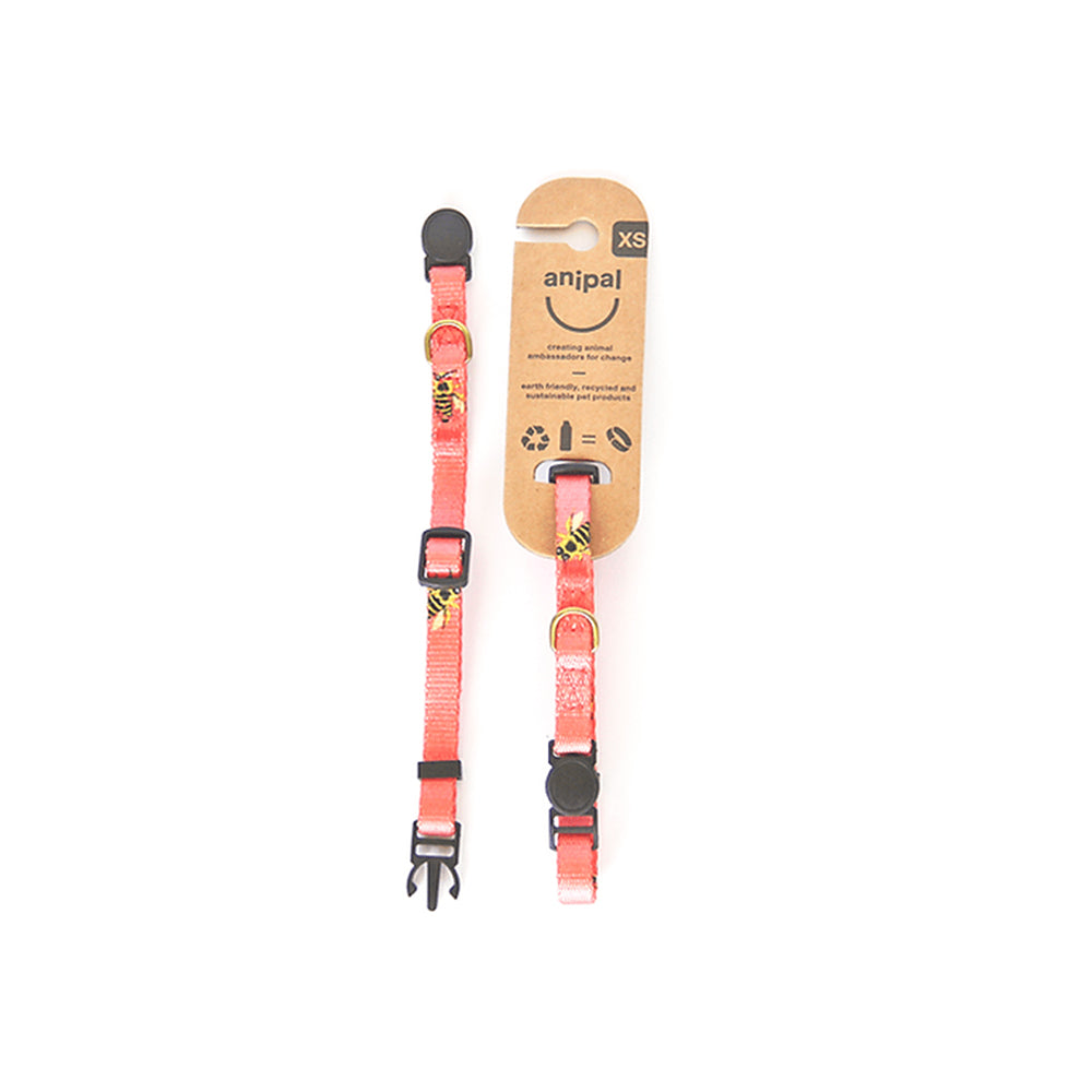 ANIPAL Bertie The Bee Small Cat Collar