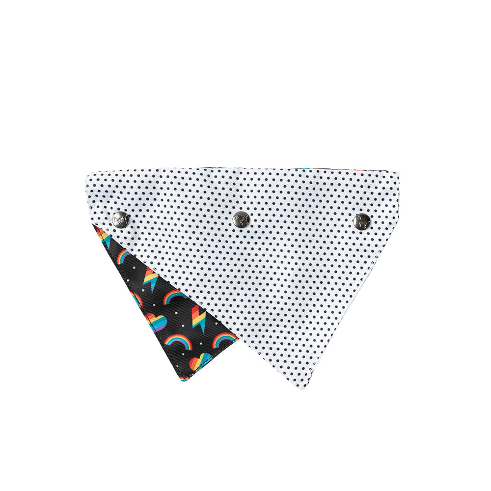 FUZZYARD Rainbow Stylin Bandana for Small and Medium Dogs