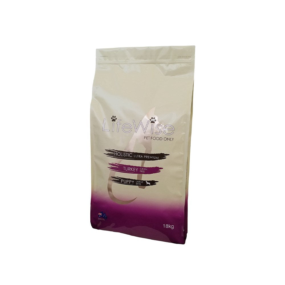 LIFEWISE Stage 3 Turkey Large Bites Puppy Dry Dog Food