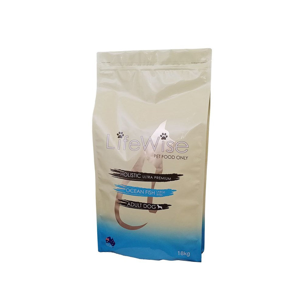 LIFEWISE Ocean Fish Large Bites Adult Dry Dog Food