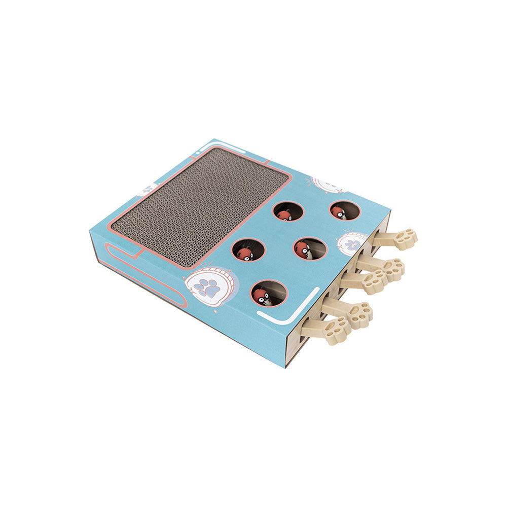 KARA PET Five Hole Whac-a-mole Cat Scratch Pad
