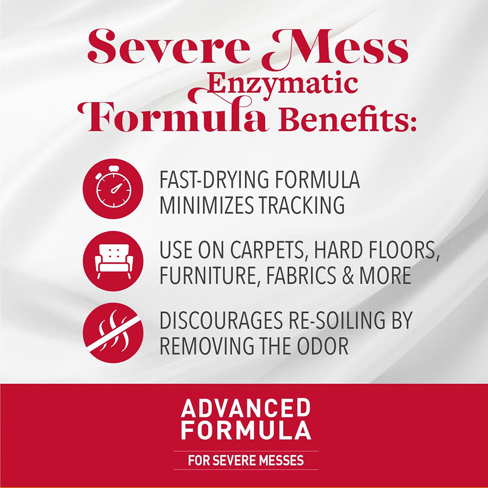 NATURE'S MIRACLE Lemon Scent Advanced Cat Stain & Odour Remover 946ml