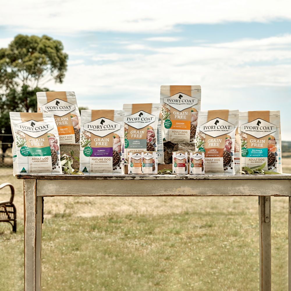 IVORY COAT Grain Free Lamb & Kangaroo Adult Dog Food 2kg