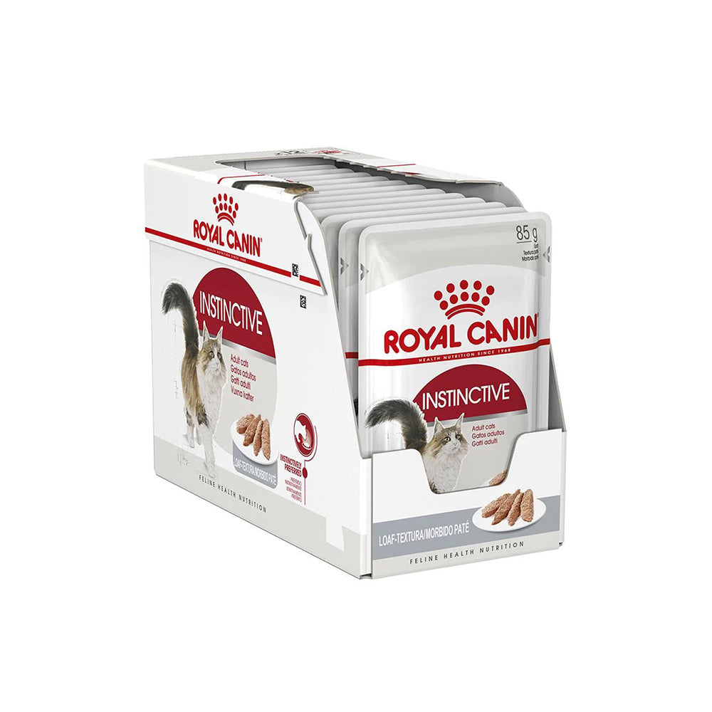 ROYAL CANIN Instinctive Loaf Adult Wet Cat Food 85g x 12
