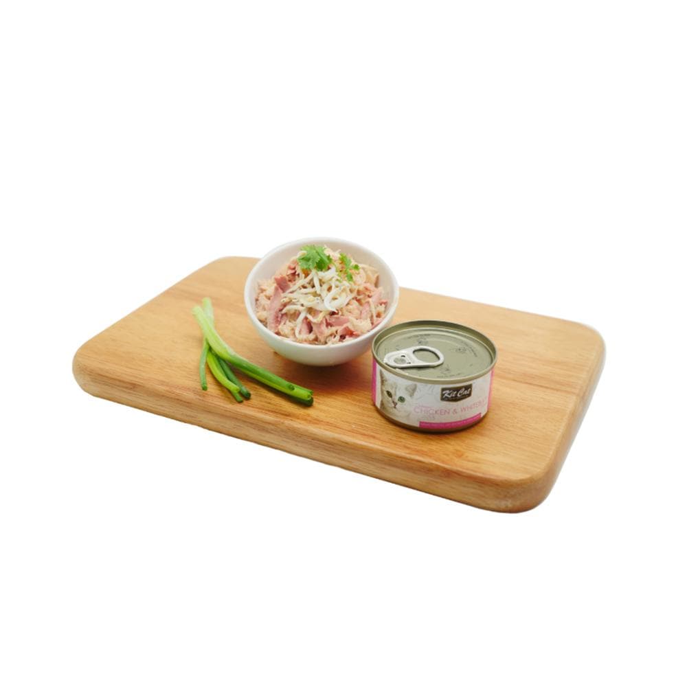 KIT CAT Chicken & Whitebait Toppers Wet Canned Cat Food