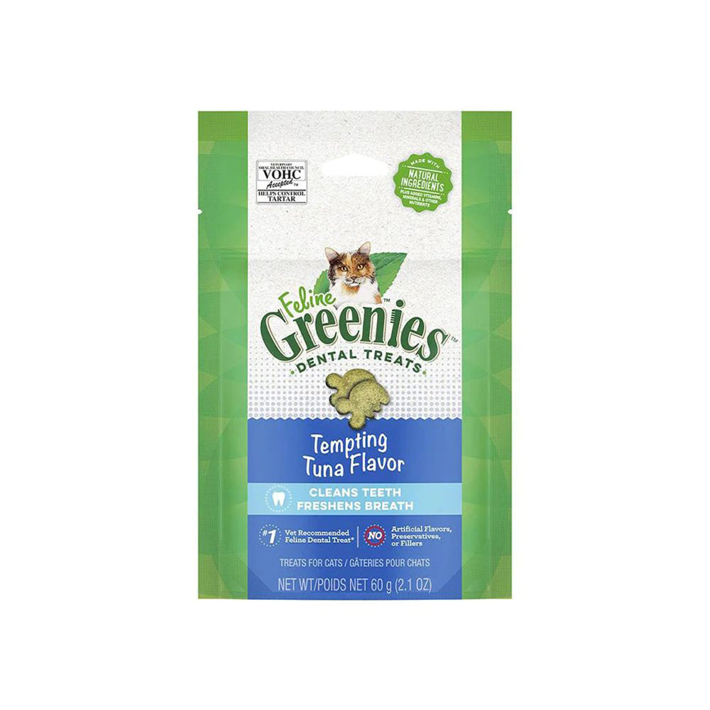 GREENIES Feline Tuna 60g Dry Cat Treat Petso Au - Main Image