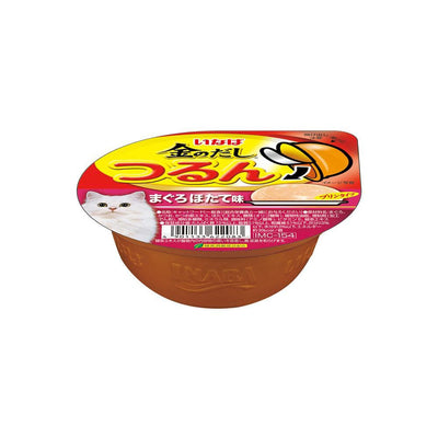 CIAO Tuna In Scallop Flavor Pudding Wet Cat Treats 65g (cupped)
