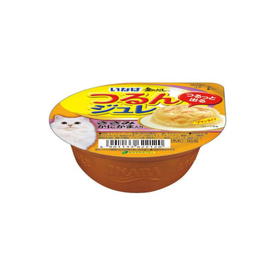 CIAO Chicken Flake Jelly in Crab Stick Broth Wet Cat Treats 65g (cupped)