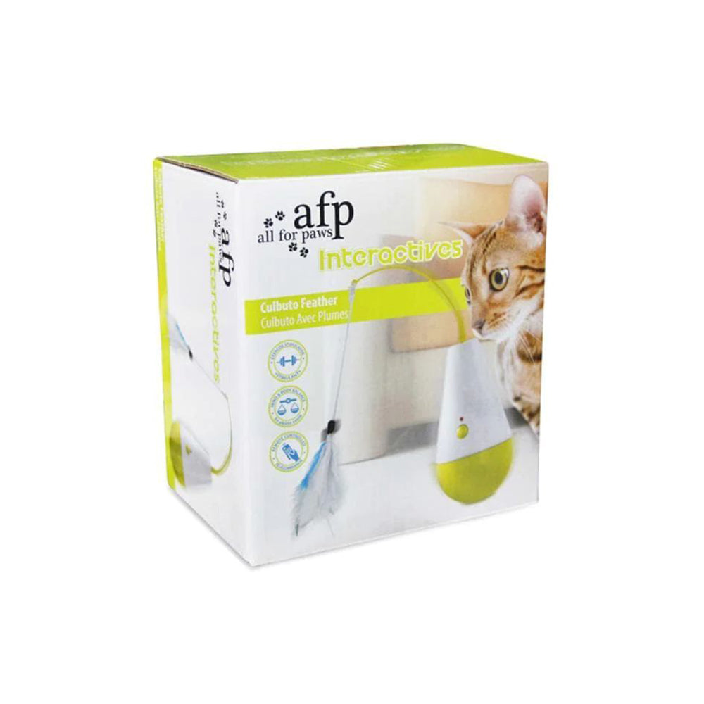 AFP Interactive Culbuto Dancing Wand Cat Toy