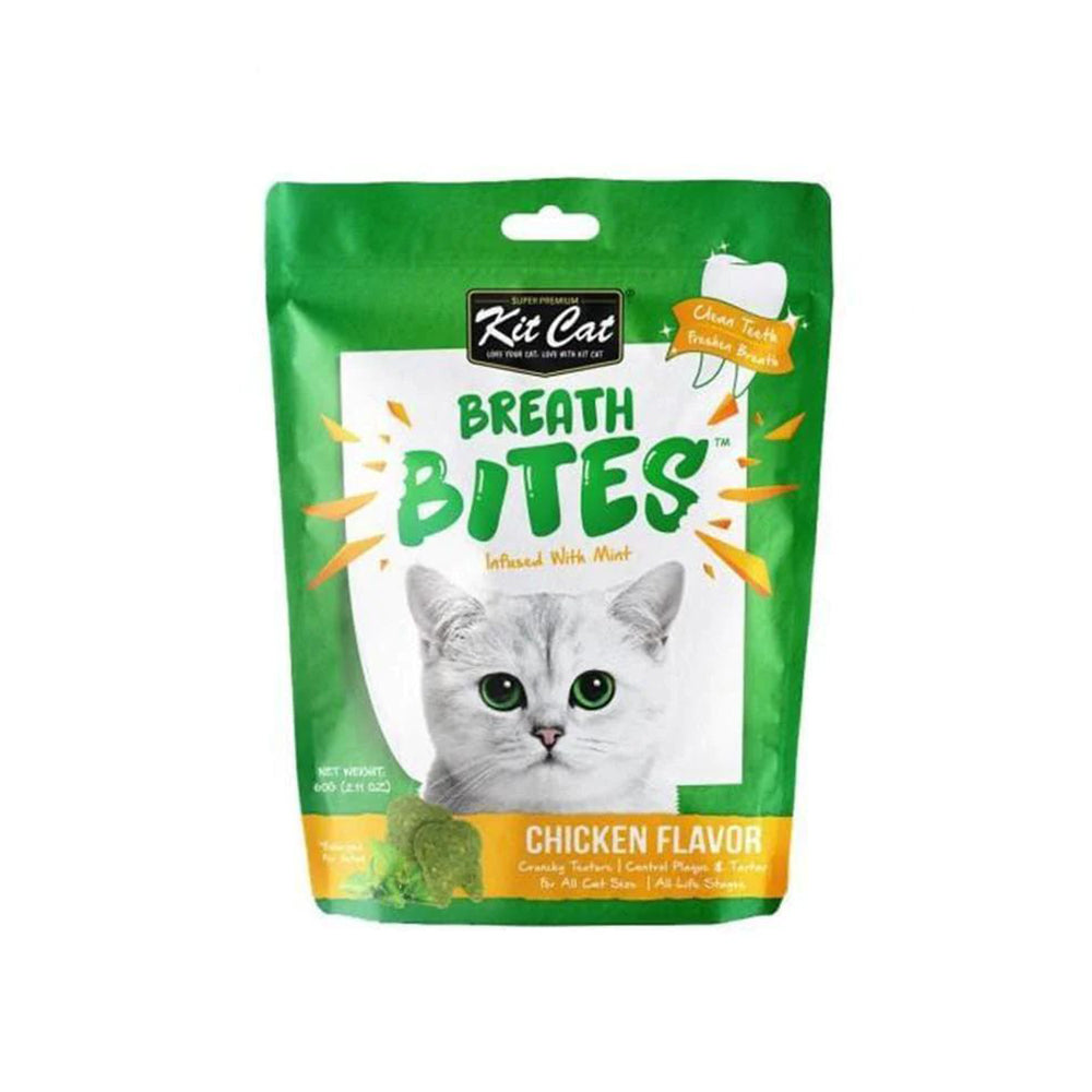 KIT CAT Breath Bites Chicken Cat Treats 60g
