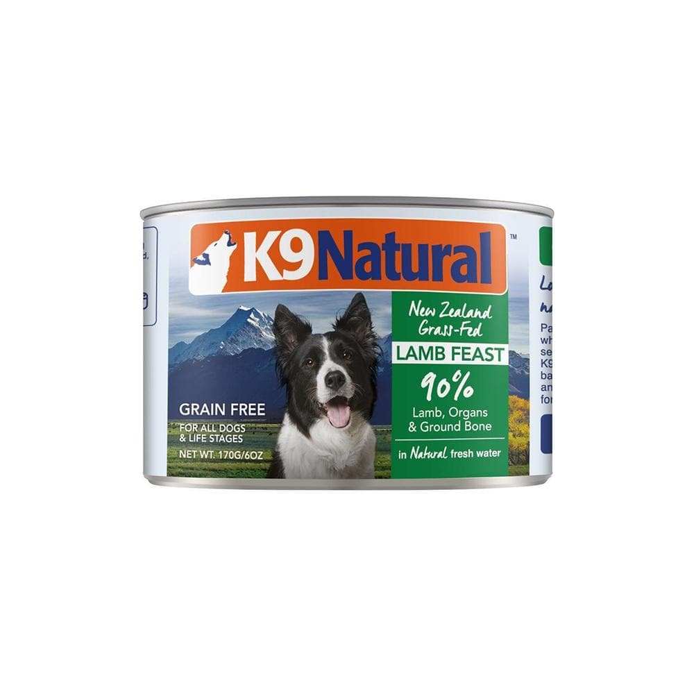 【EXP-09/03/2026】K9 NATURAL Lamb Feast Wet Dog Food 170G