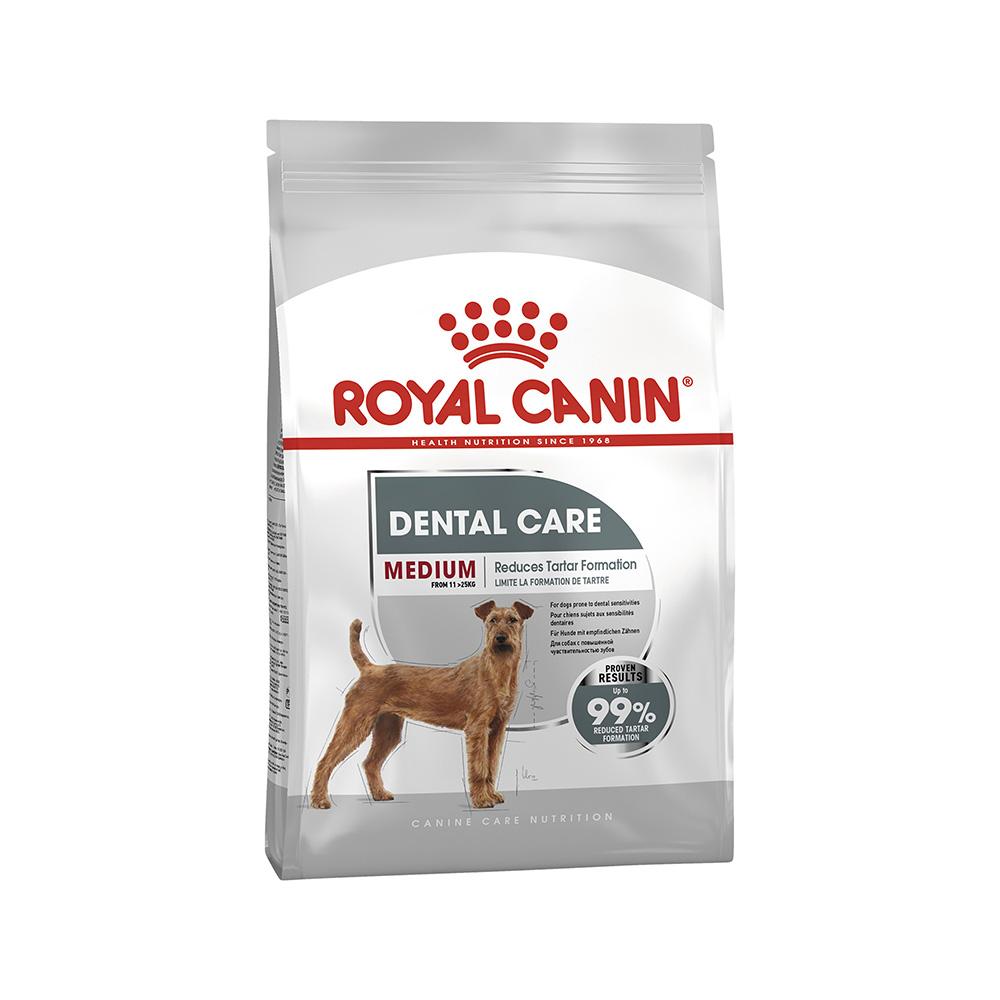 ROYAL CANIN Medium Dental Care Adult Dry Dog Food 3kg