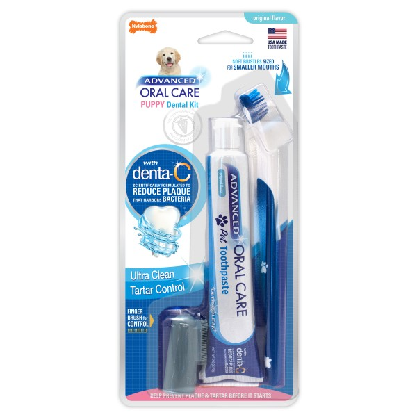 NYLABONE Advanced Oral Care Puppy Dental Kit