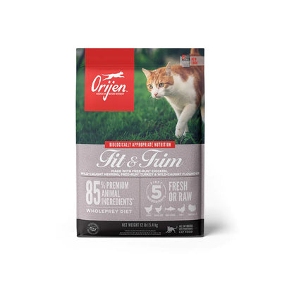 ORIJEN Biologically Appropriate Fit & Trim Cat Food 5.4kg