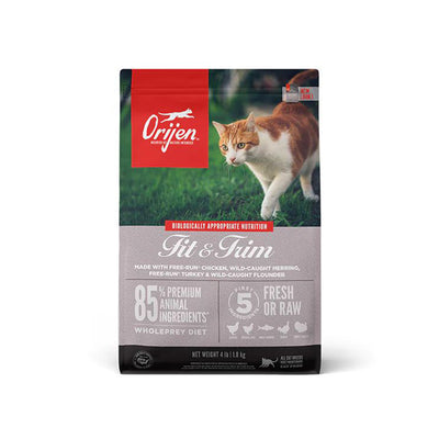 ORIJEN Biologically Appropriate  Fit & Trim Cat Food 1.8kg