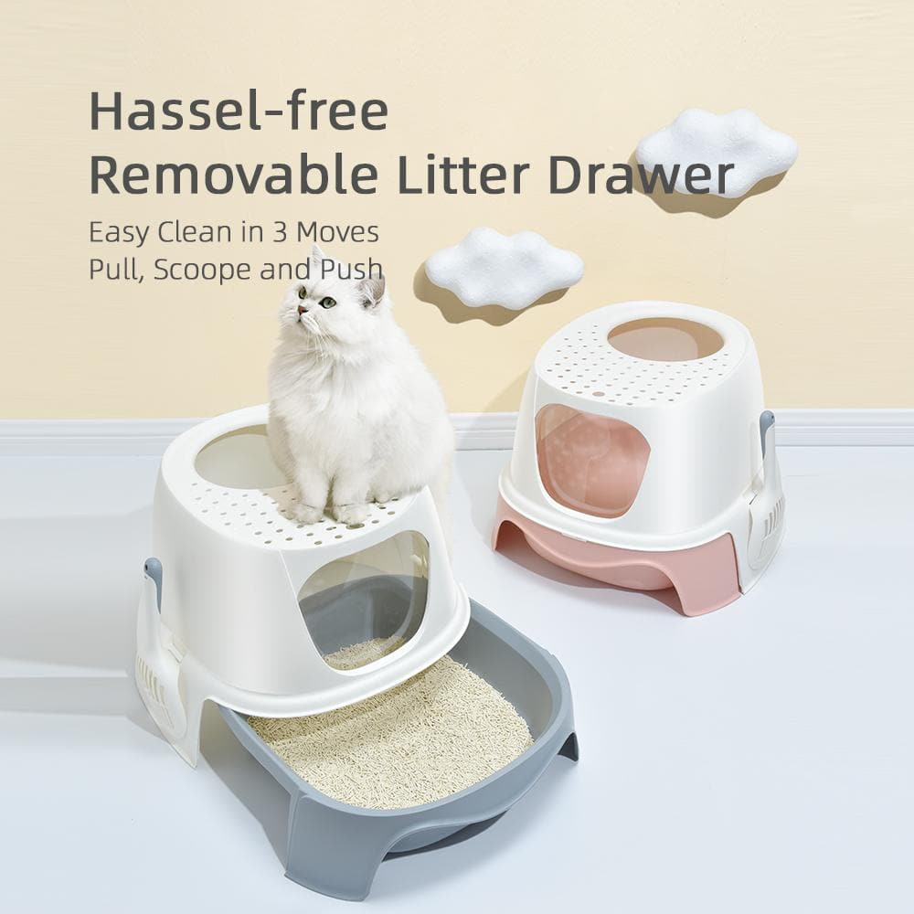 PAKEWAY Tomcat Brown Rocket Cat Litter Box