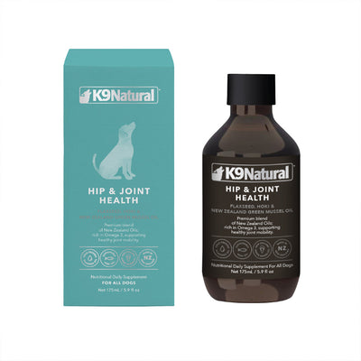K9 NATURAL Hip & Joint Oil Dog Supplement 175ml