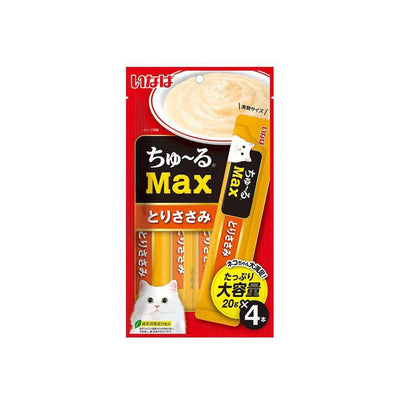 CIAO Churu Max Chicken Flavor Cat Wet Treats 4x20g