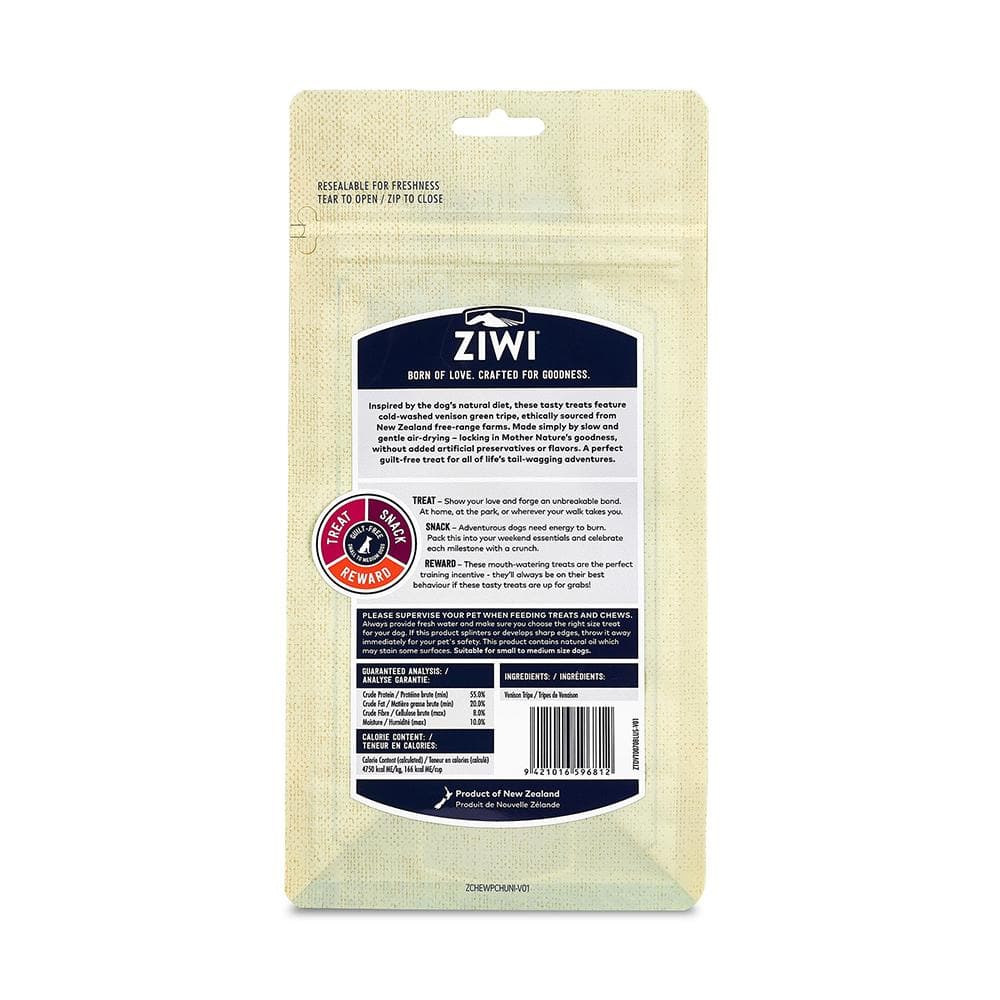 ZIWI Venison Green Tripe Oral Chew Dog Dental Treats 70g