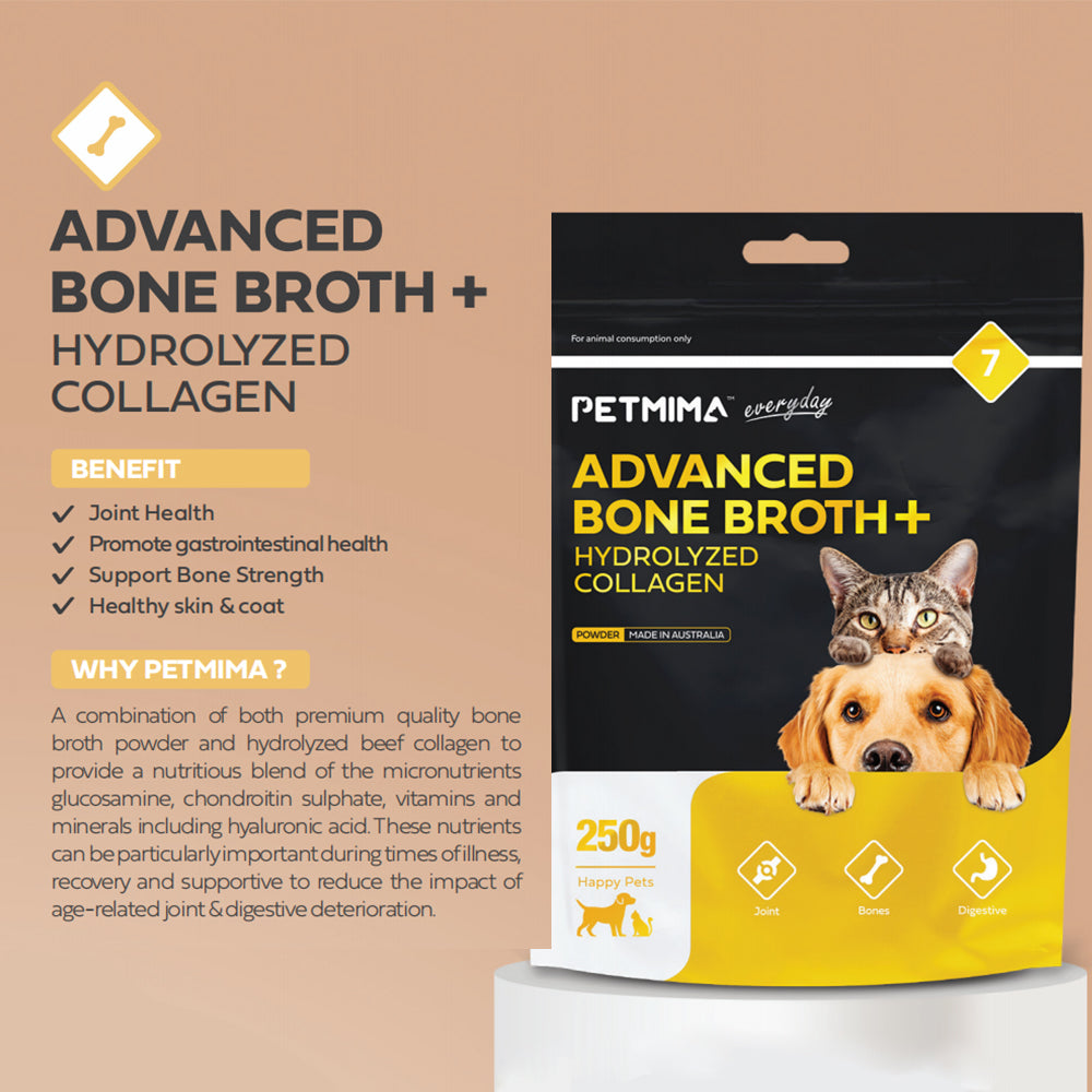 PETMIMA Pure Bone Broth + Hydrolyzed Collagen 250g