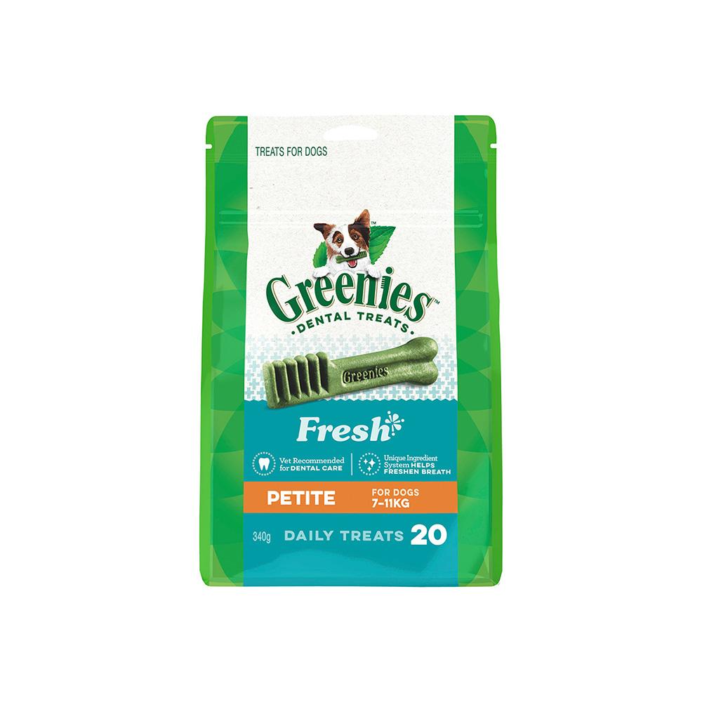GREENIES Freshmint Petite Dog Dental Treats (20pcs) 340g Petso Au