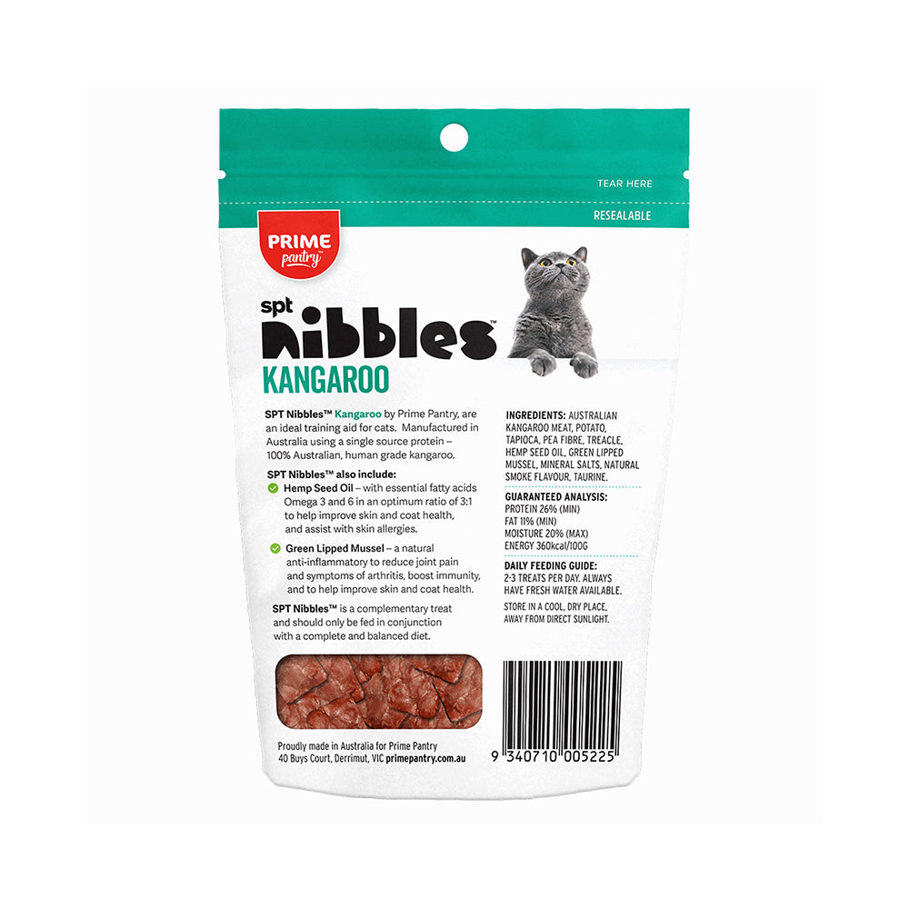 PRIME100 Pantry Nibbles Kangaroo Cat Treats 40g