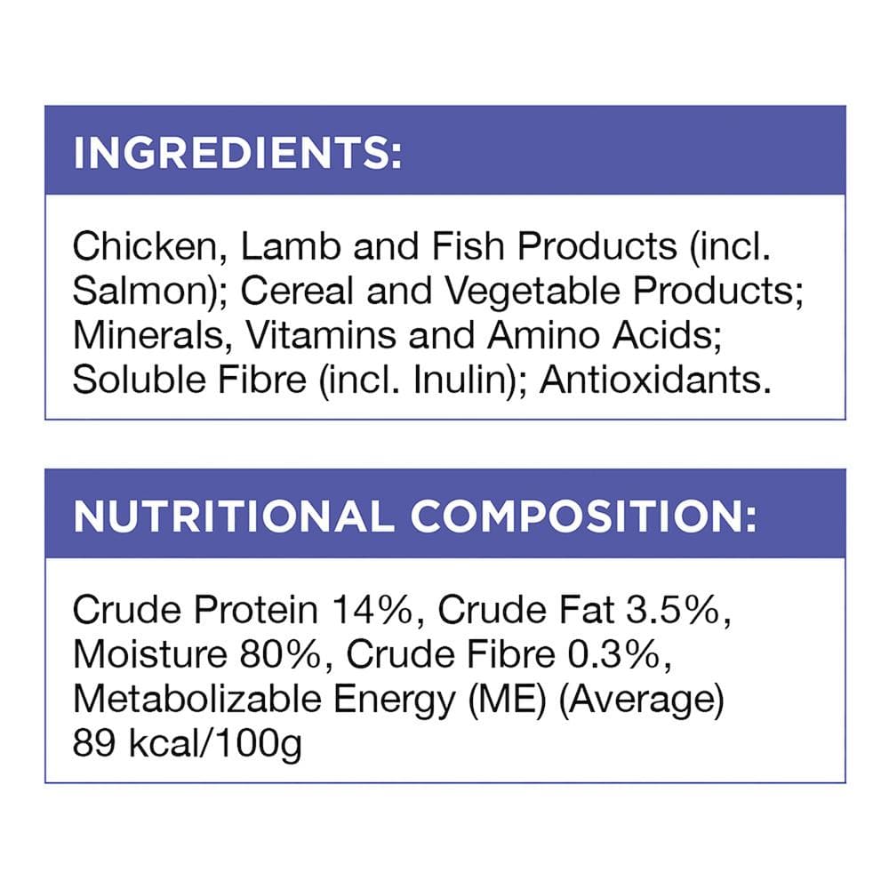 PRO PLAN Tender Pieces With Salmon In Gravy Kitten Wet Cat Food 85g x 12