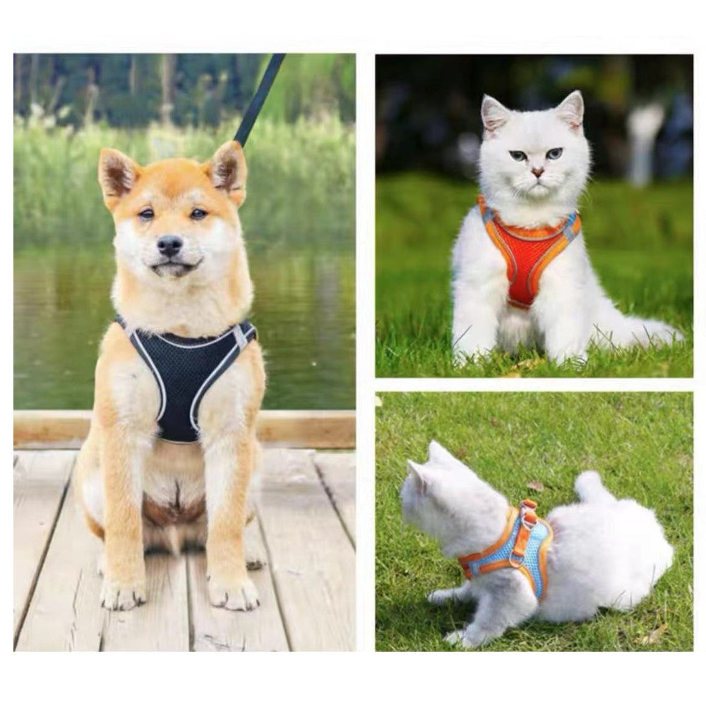 KARA PET Classic Black Pet Harness (medium)
