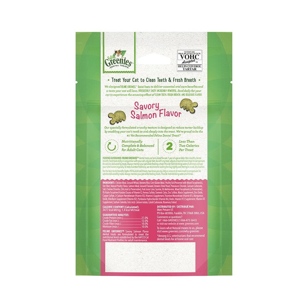 GREENIES Salmon Feline Dental Treats 60g