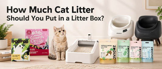 How Much Cat Litter Should You Put in a Litter Box?