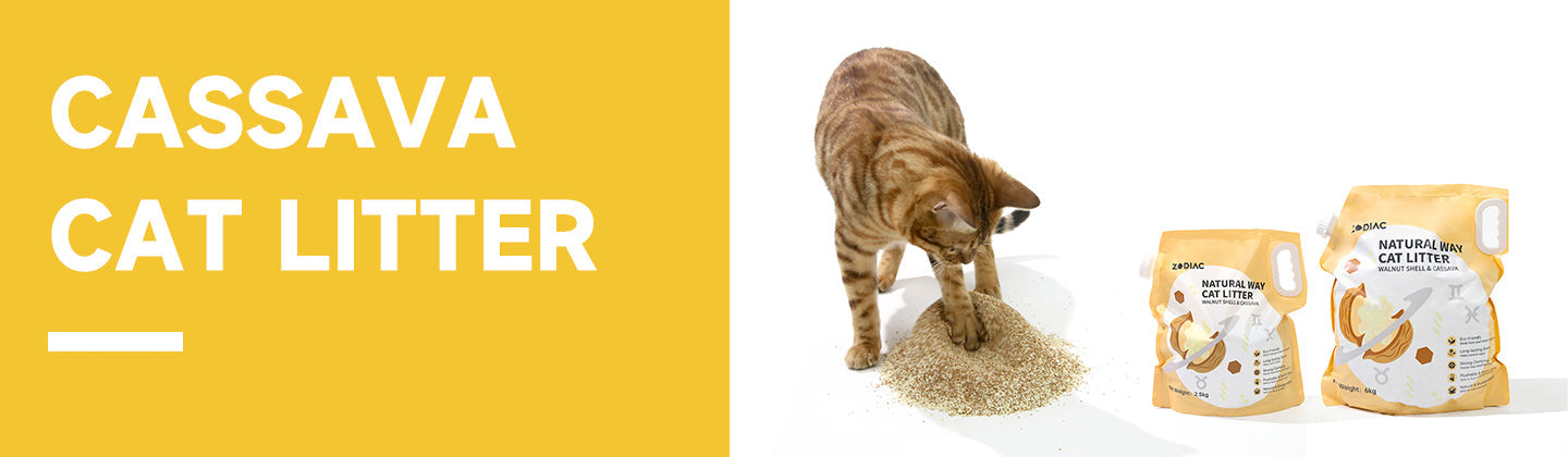 Cassava & Tapioca Cat Litters